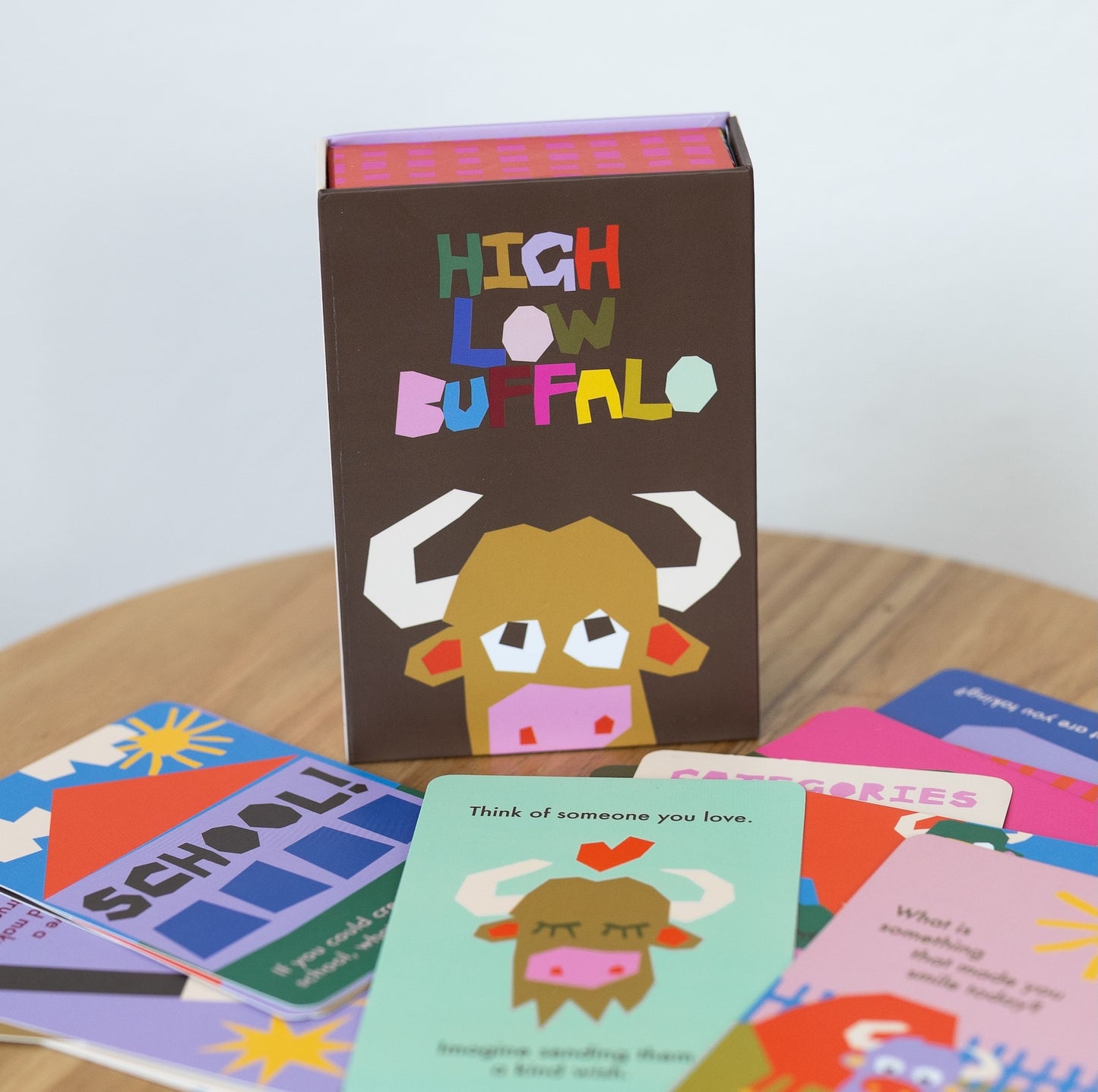 High Low Buffalo Cards